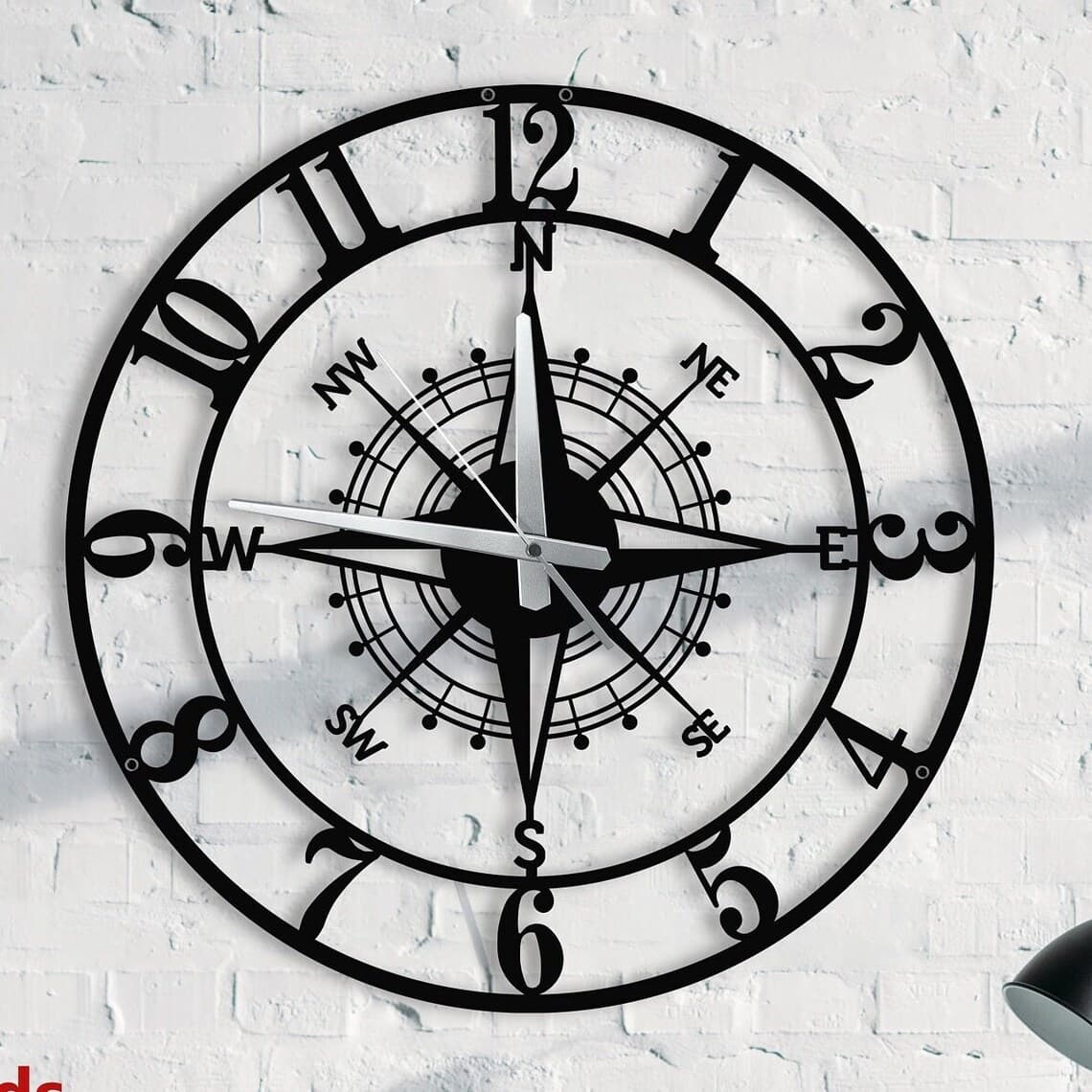 Compass Design | Metal WallClock | ARTICLE WC004