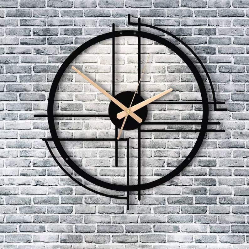 Our Handmade | Silent Metal | WallClock | ARTICLE WC 005