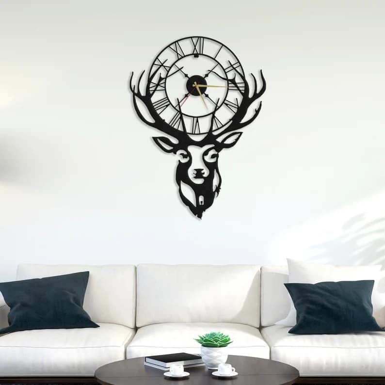 Deer Metal | Wall Clock | ARTICLE WC03